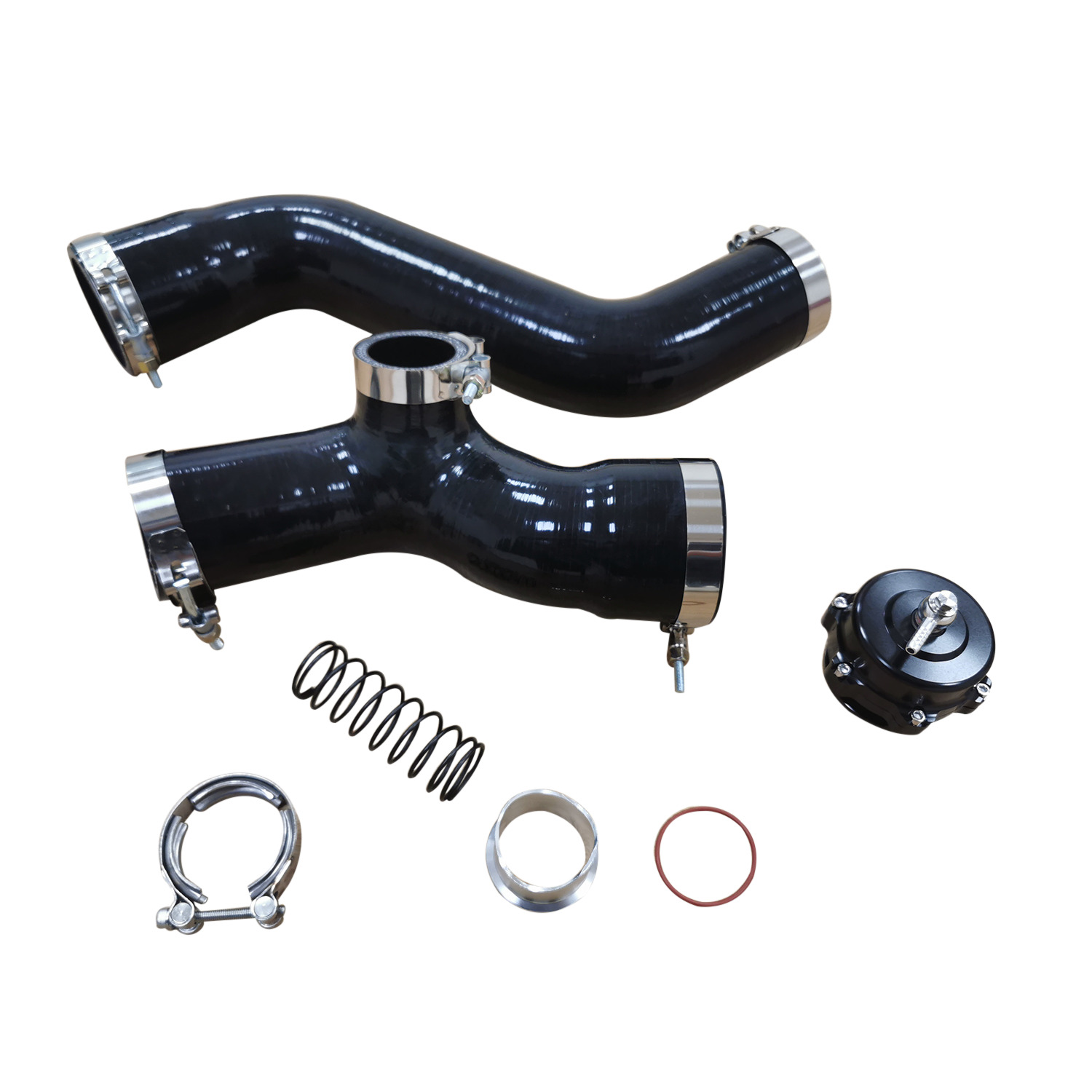 Super Charger Intercooler Hose Kit for 16-22 SeaDoo 300 with Blow Off Valve Port