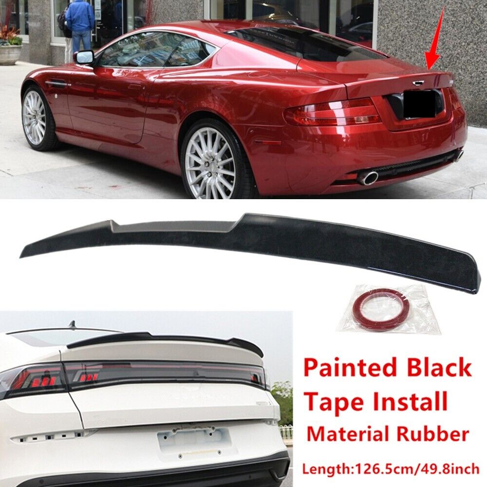 49.8in Universal Gloss Fit For Aston Martin DB9 2005-2012 Trunk Lip Spoiler Wing