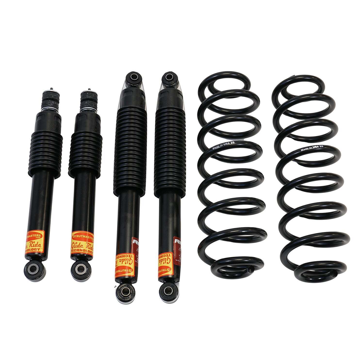 Strutmasters 2003-2009 Hummer H2 2WD & 4WD Rear Air Suspension Conversion Kit