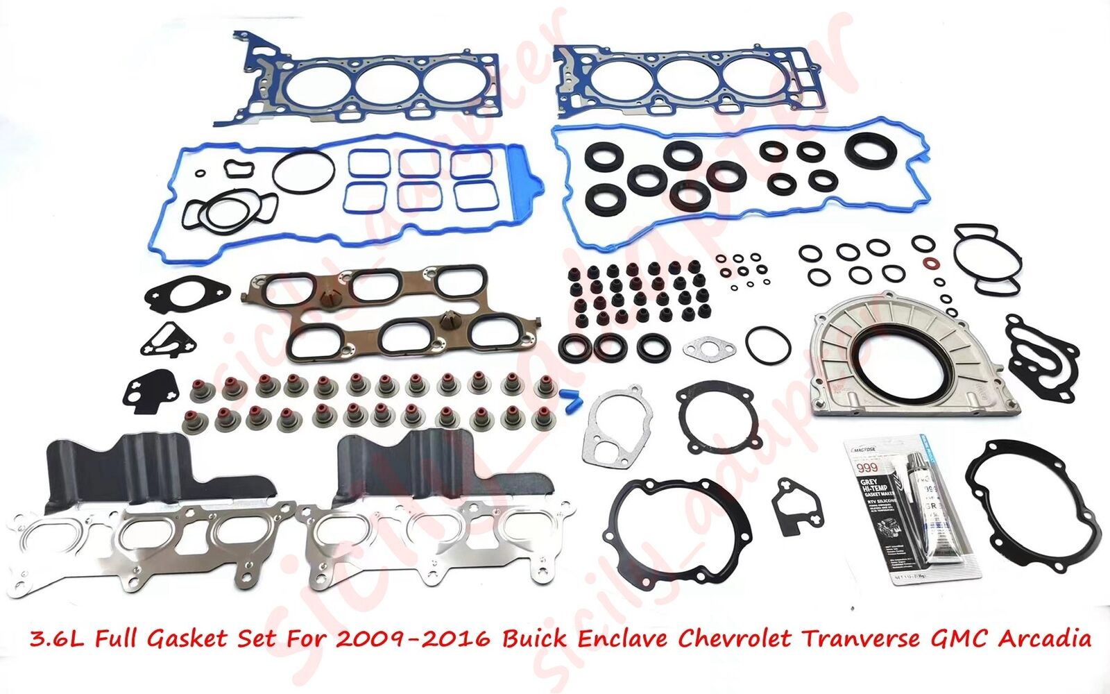 Full Gasket 3.6L Set For 2009-2016 Buick Enclave Chevrolet Tranverse GMC Arcadia