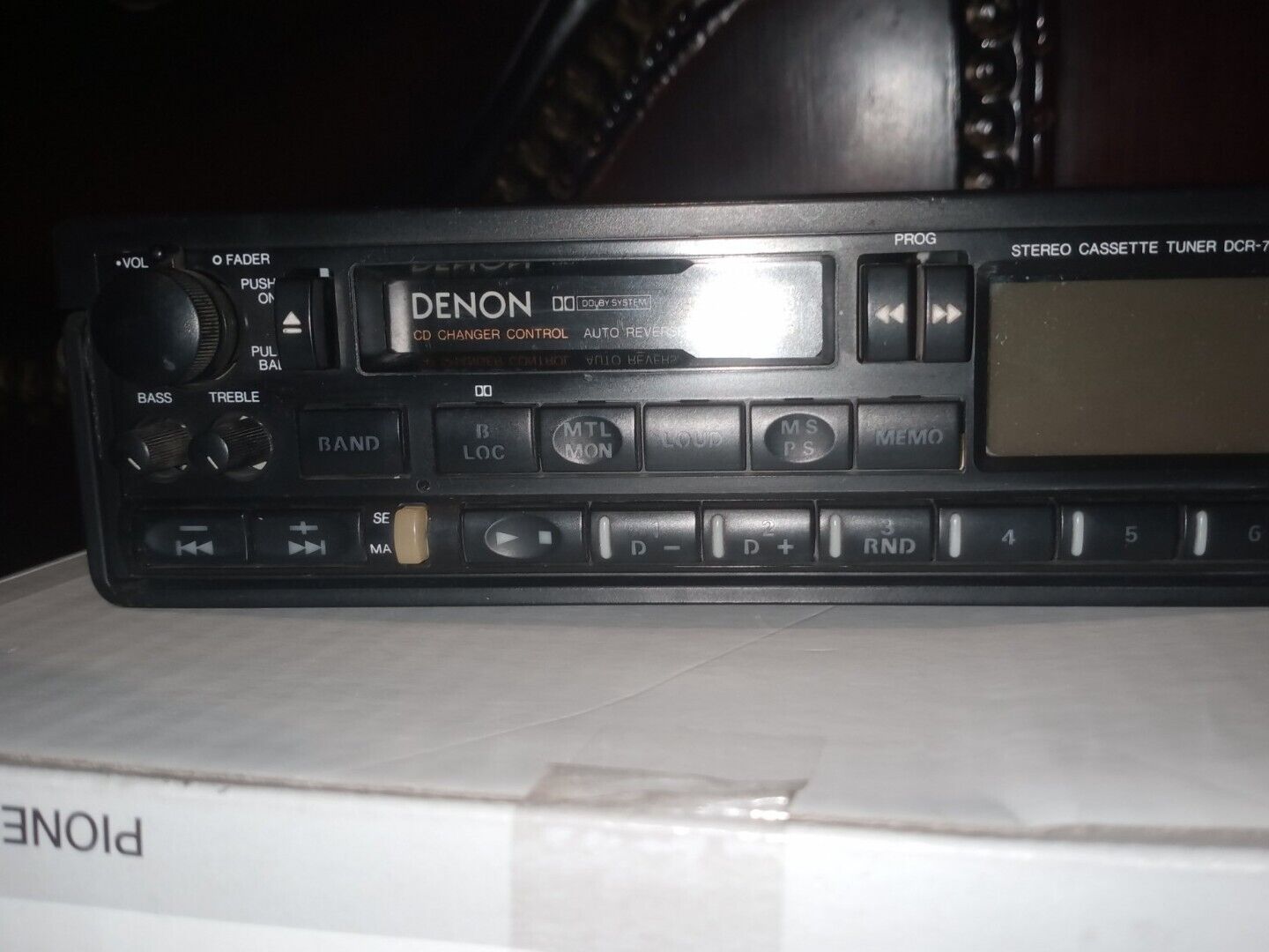Denon Stereo Cassette Tuner DCR-7270 Vintage,Rare 