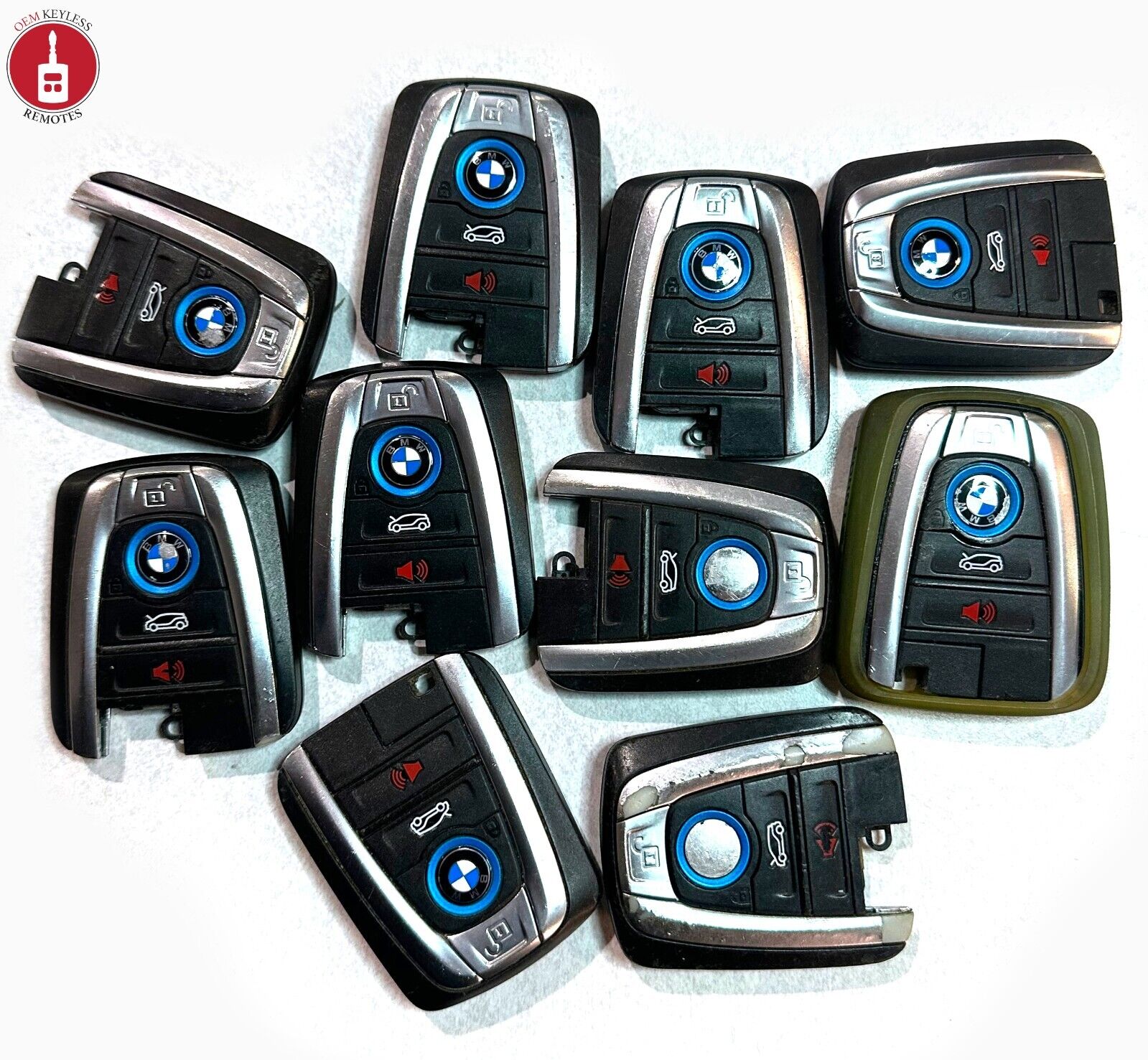 OEM Lot of 10 BMW i3 Remote Keyless Entry Smartkey Fob Replacement NBGIDGNG1