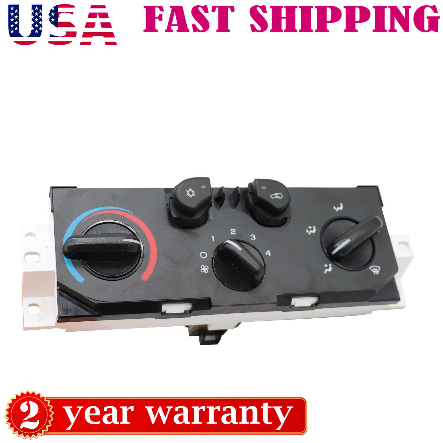 For 2004-2012 Chevrolet Colorado 15-73870 A/C Air Conditioning Heater Control