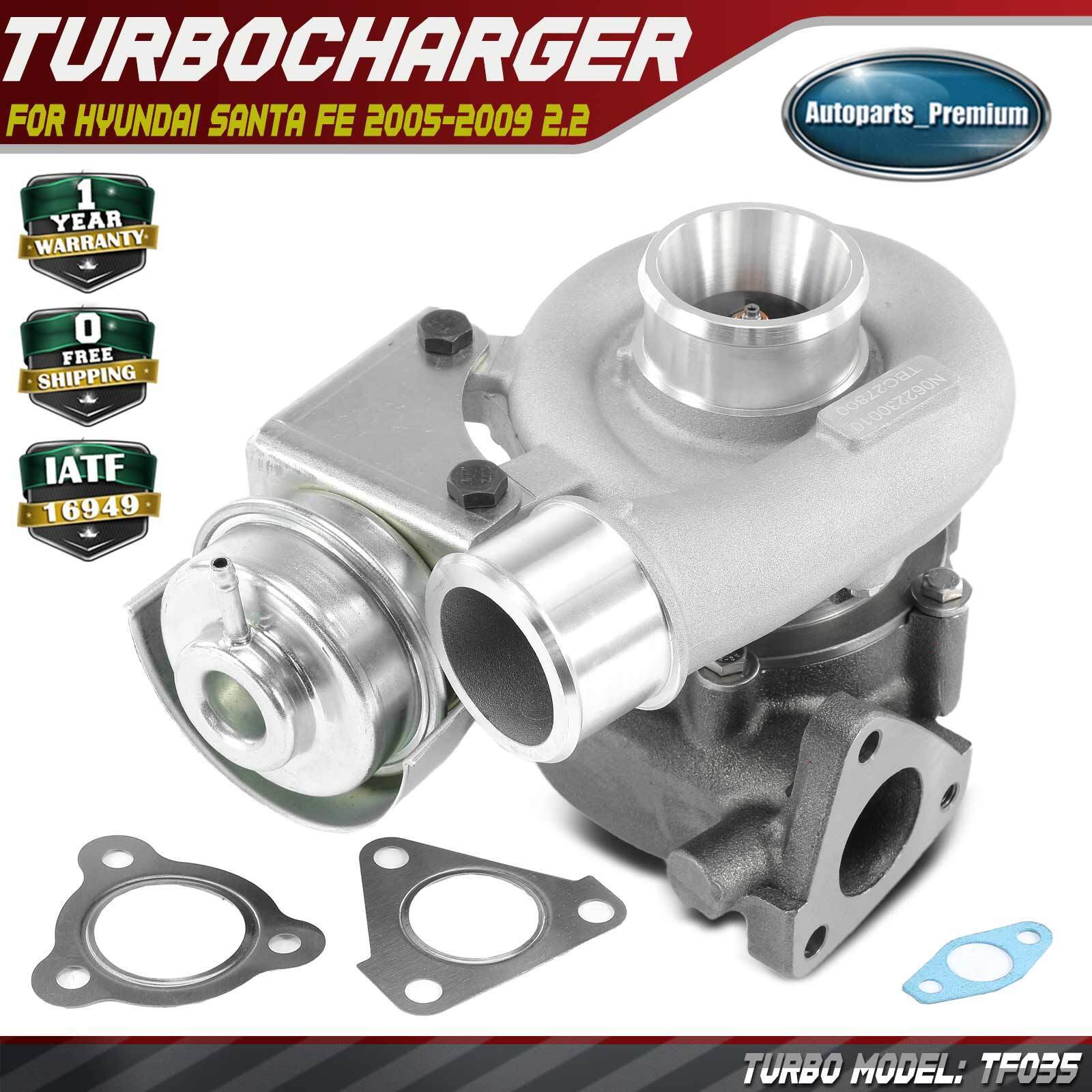 Turbo Turbocharger w/Gasket for Hyundai Santa Fe 05-09 2.2 CRDI D4EB 28231-27800