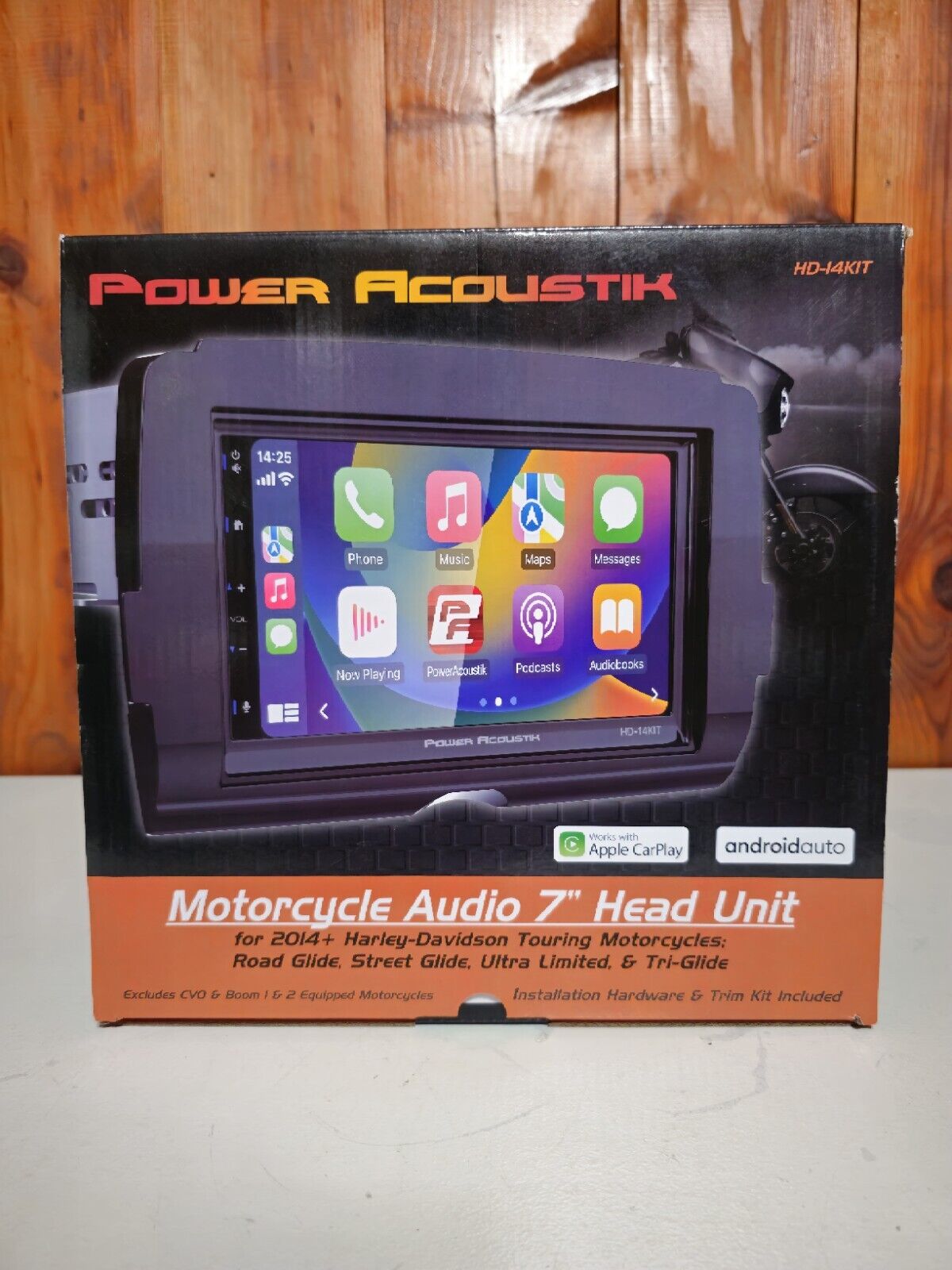 Power Acoustik - Harley-Davidson 2014+ Touring Edition Multimedia Stereo - NEW