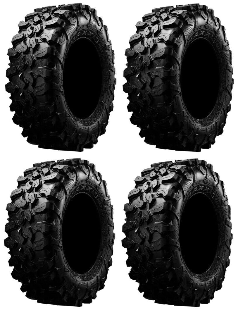 Full set of Maxxis Carnivore Radial (8ply) ATV Tires 31x10-15 (4)