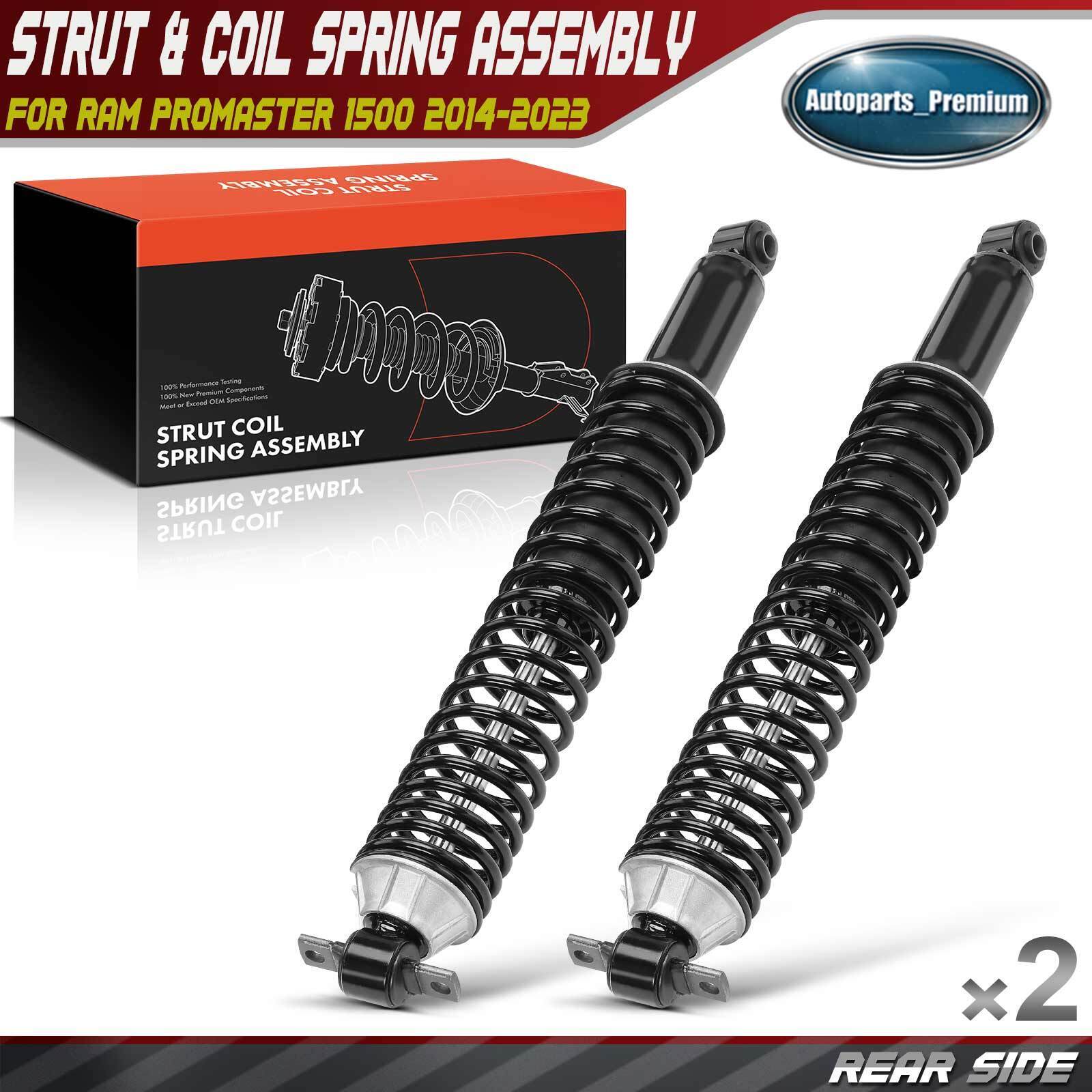 2pcs Rear L & R Complete Strut & Coil Spring Assembly for Chevy S10 Blazer GMC