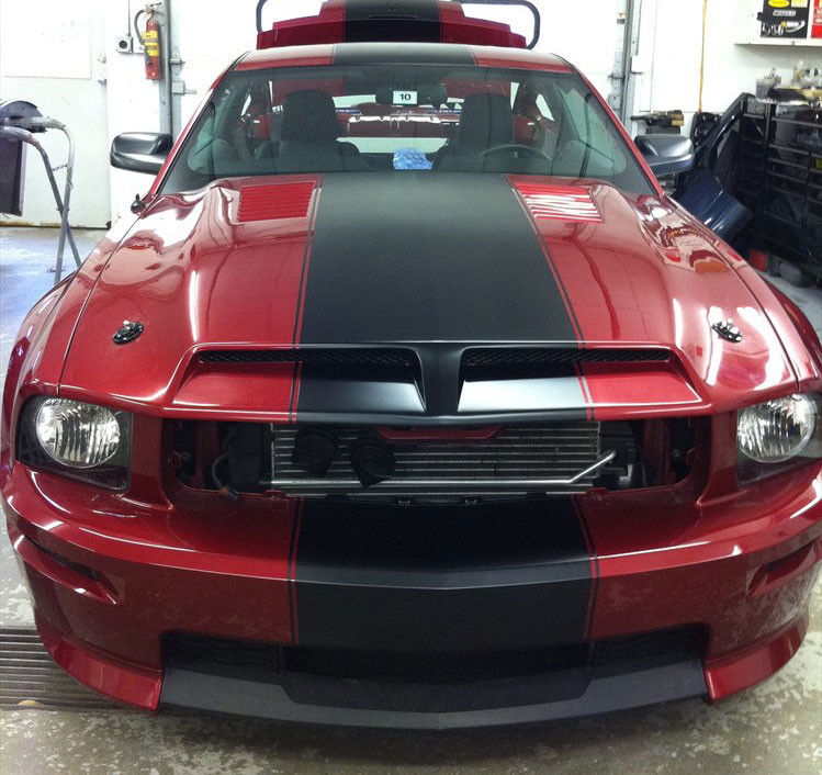 05-09 Ford Mustang GT500 GTS Style Hood Body Kit - V6 Only
