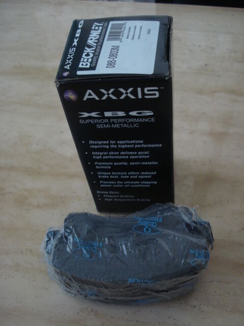 Legends Race Car Front Brake Pads. AXXIS XBG /Beck Arnely 088-083M  