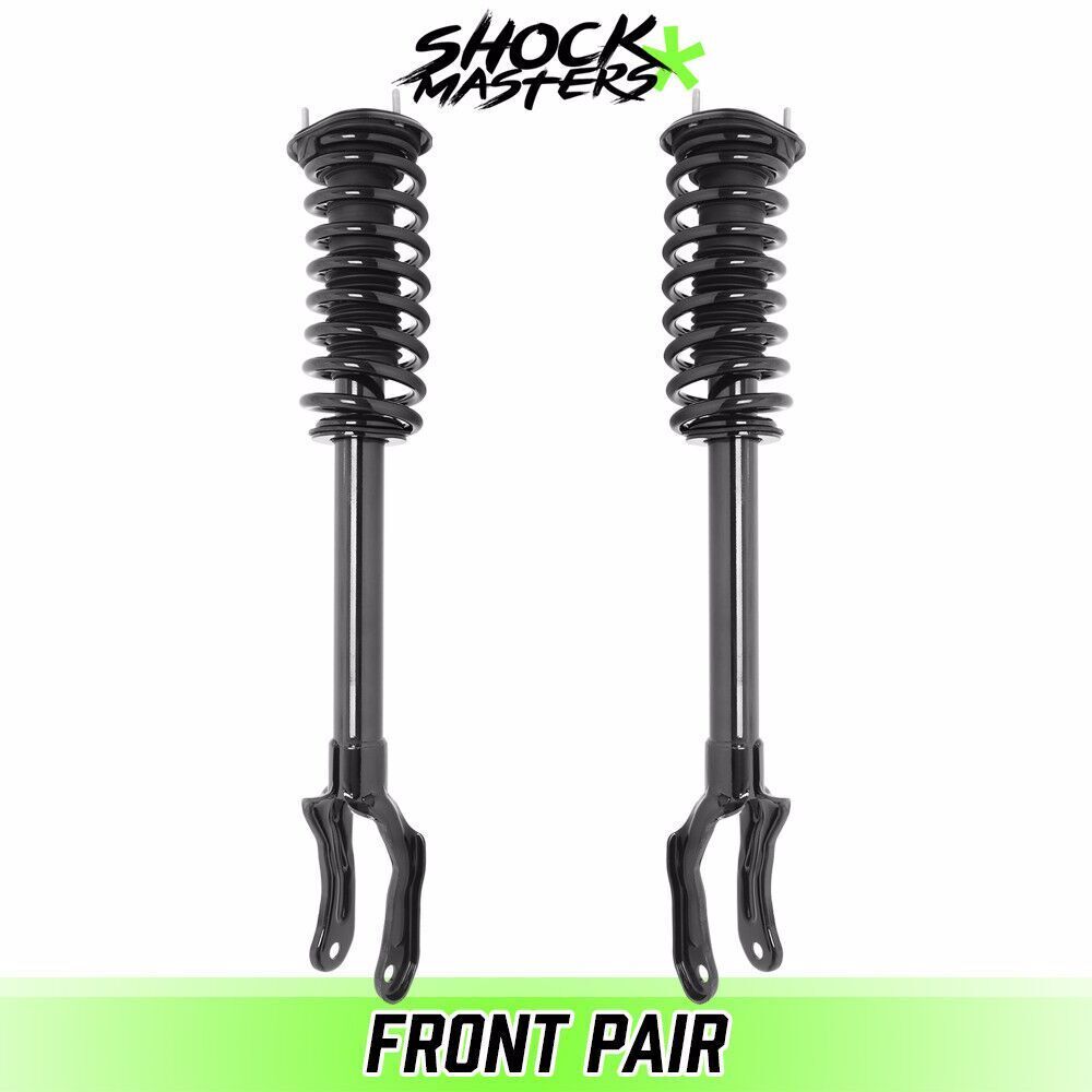 Front Pair Complete Struts & Coil Springs for 2011-2015 Jeep Grand Cherokee V6