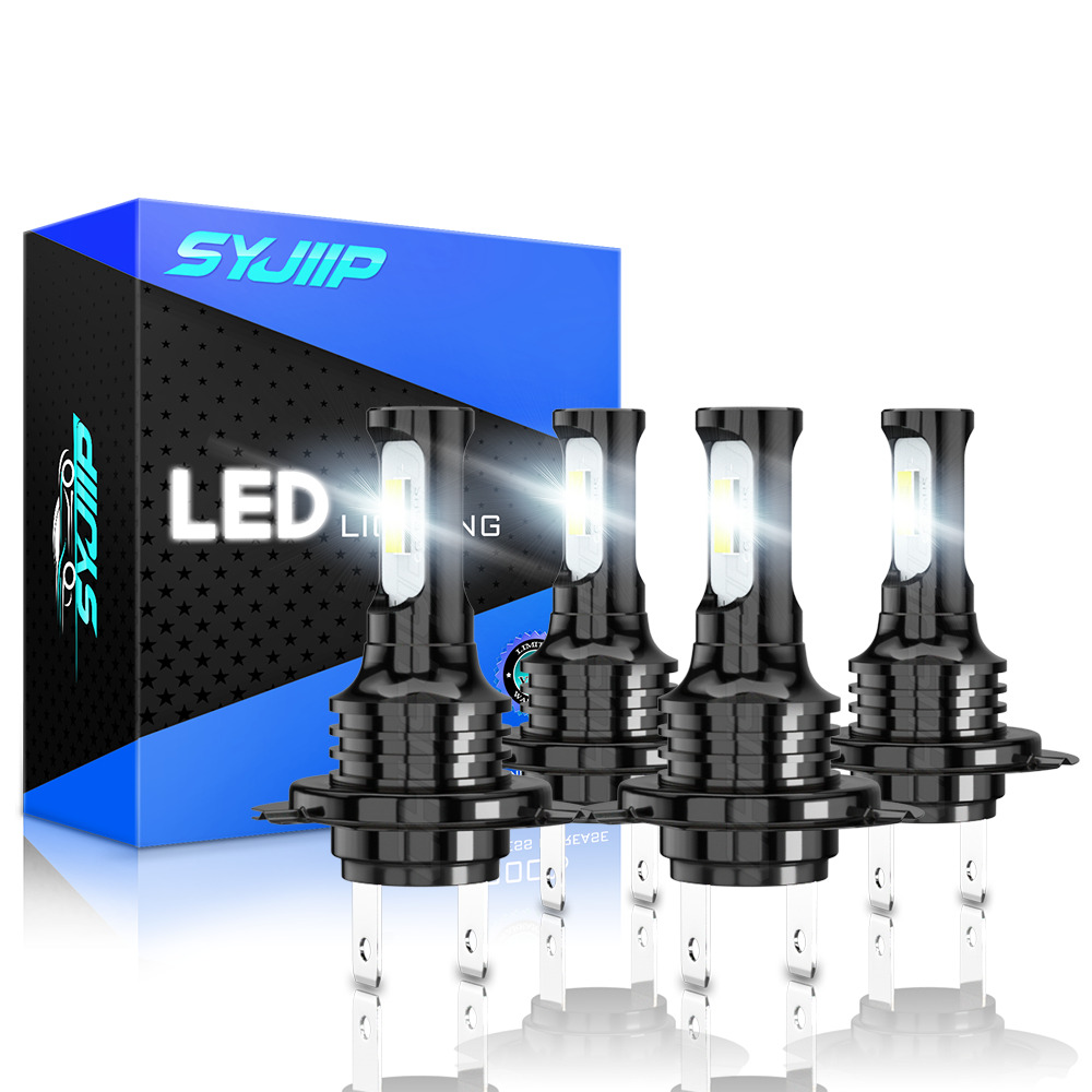 For Smart Fortwo 2008-2015 LED Headlight Bulbs Hi & Lo Beam Qty 4