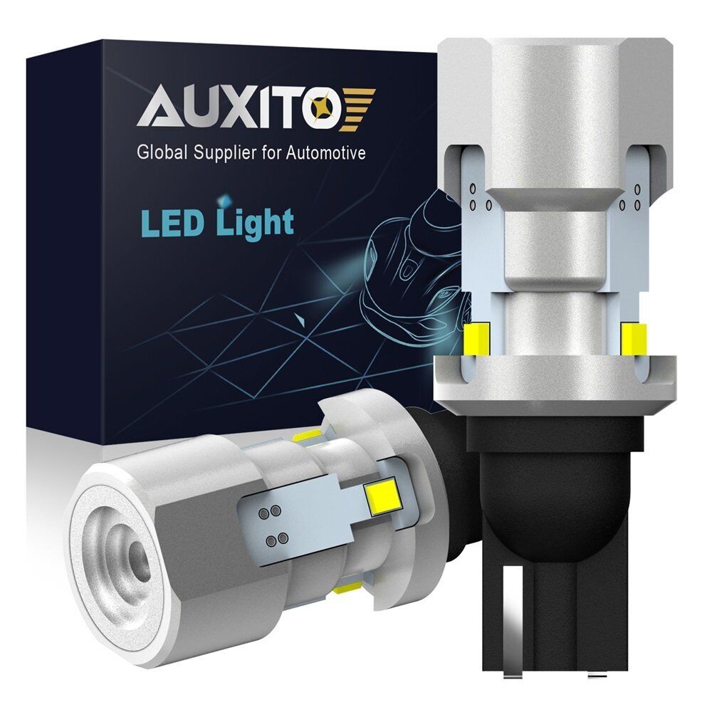 AUXITO W16W T15  LED Reverse Back Up Light Bulb 921 912 6500K White ERROR FREE A