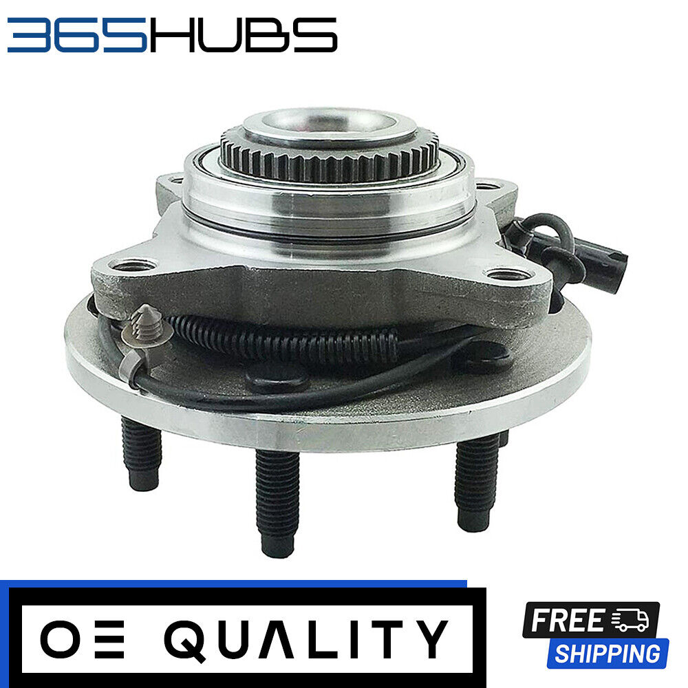 4WD Front Wheel Bearing Hub Assembly for 2005-2008 Ford F-150 6 Lugs HU515079